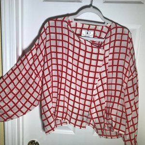 Vintage Flora Kung 100% Silk Shawl